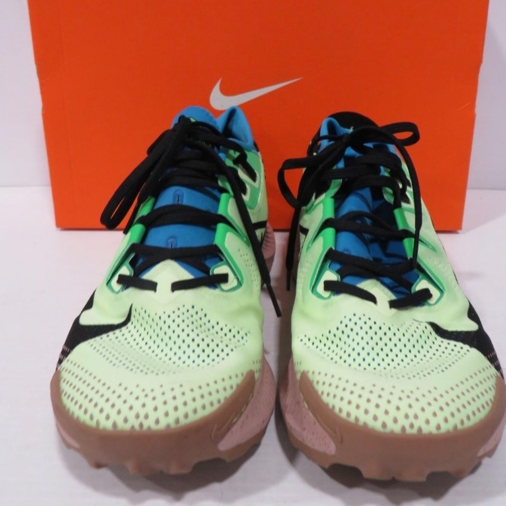 Nike Athletic Shoes - Green, Blue, Black